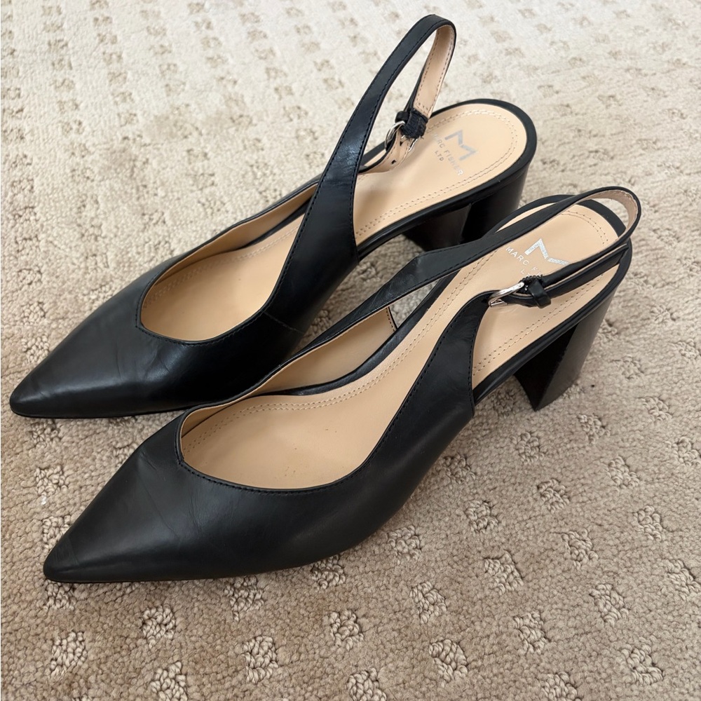 Marc Fisher sling back heels